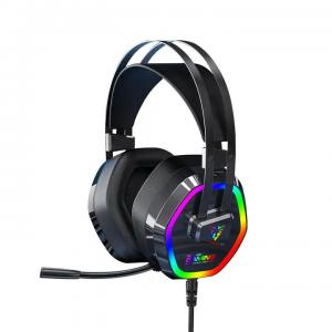 Quality Deep bass 7.1 surround sound stereo RGB headsets over ear headband OEM wired gaming headphones with mic for PS4 PS5 wholesale