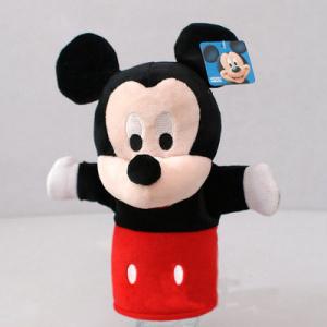 China Lovely Mickey Mouse Minnie Mouse Plush Hand Puppets For Promotion Gifts on sale