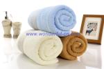 Custom dobby brown beautiful thick unique bath towels bulk