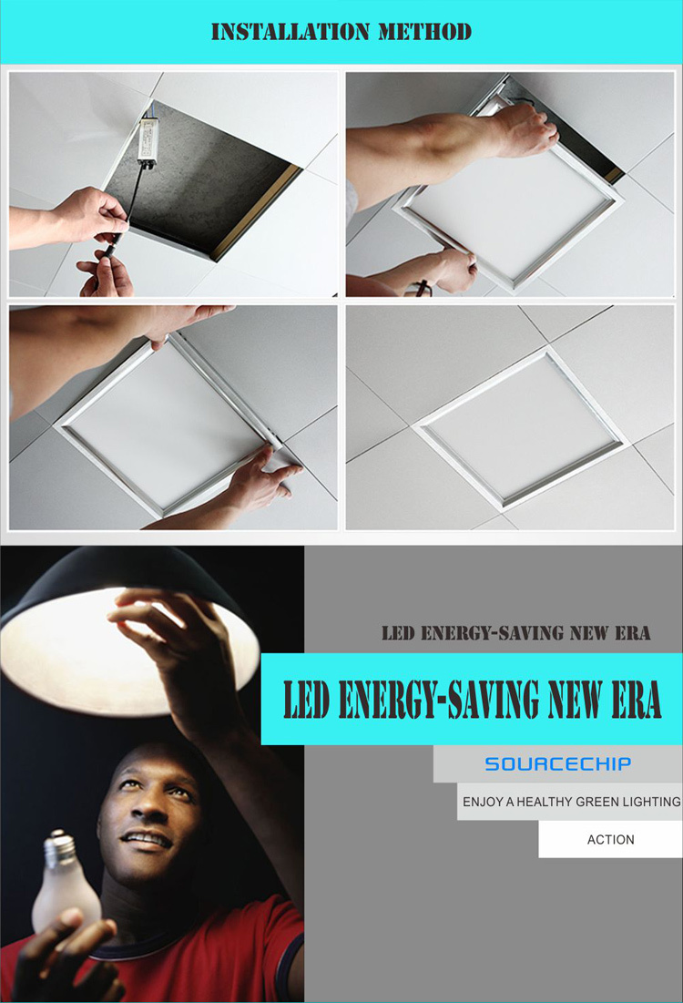 Surface mounted led panel light 40W 1200x300 led ceiling panel light