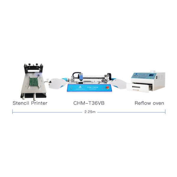 Benchtop Manual SMT Screen Printer for Double-Sided PCB Assembly, 300×400mm Solder Paste Printing