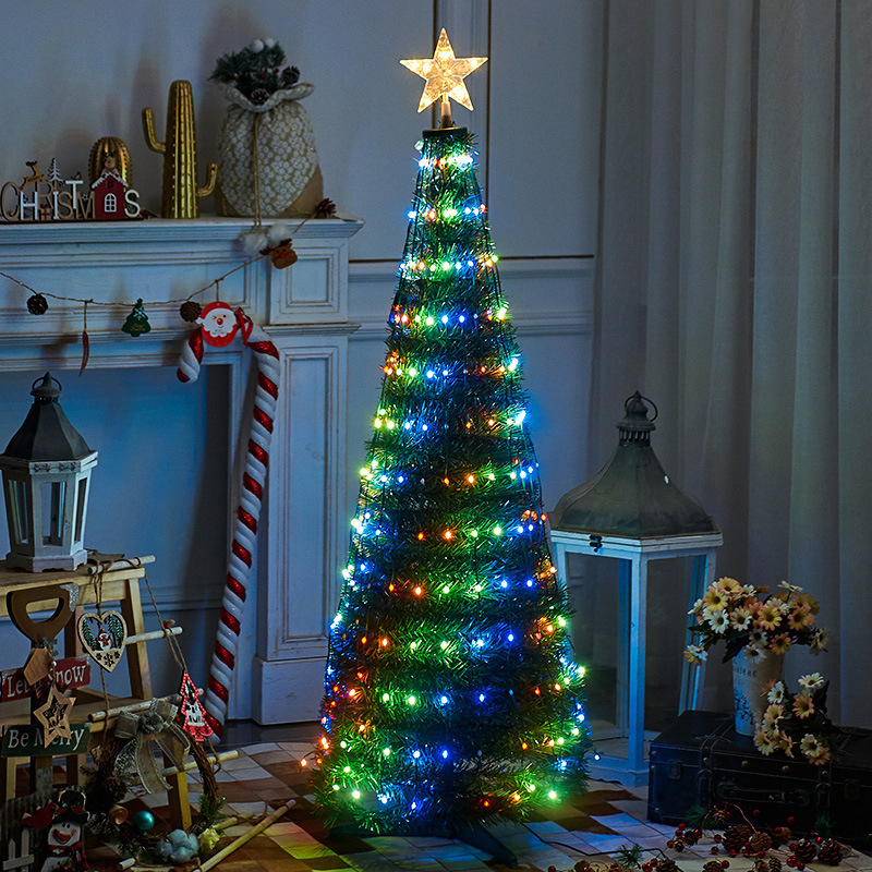LED Smart Remote Control Copper Wire Garland Light For Wedding New Year Home Party Decoration Christmas Tree Fairy String Light