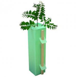China 2mm - 4mm Corrugated PP Plastic Tree Guards Impact Resistance on sale