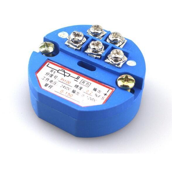 Cheap RTD PT100 Transmitter DC 24V 0-200 Degree Range Temperature Sensors for sale
