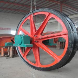 China Heavy Duty Hoisting Head Sheave And Wire Rope Sheaves Casting on sale