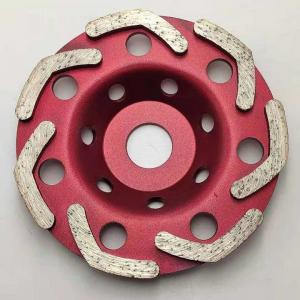 Quality 125mm Swirly Turbo L Diamond Cup Grinding Wheel For Concrete Mansary wholesale