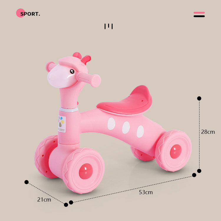 3-6 Years Old Children's Balance Bike 3KG Lightweight Yo Yo Bike for Learning and Fun