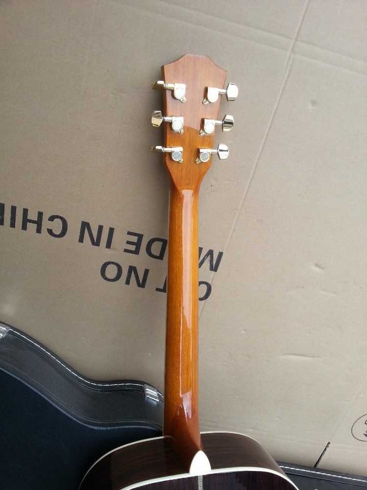 Custom Round Body G812s Classic Electric Acoustic Guitar