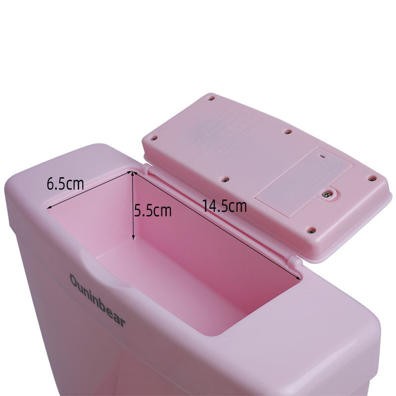 Pink Eco friendly PP Baby Potty Toilet with Custom Logo Print Pattern Training Function