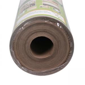 China Thickness 0.13mm Length 22m Ply Fibers Construction Floor Covering Paper on sale