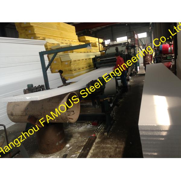 Glass Wool Insulated Sandwich Panels For Prefabricated House