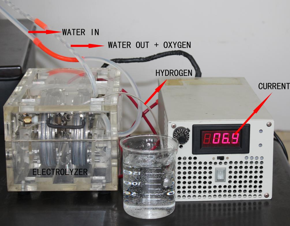 600ml/min Hydrogen Production Electrolyzer with 25mm Thickness Engine Core Components