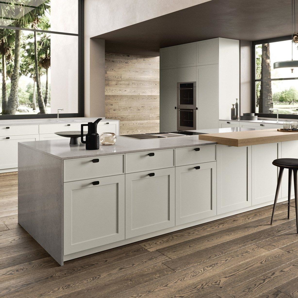 Custom Supply Traditional White Kitchen Furniture Set Solid Wood Cabinets Shaker Style Kitchen Cabinet