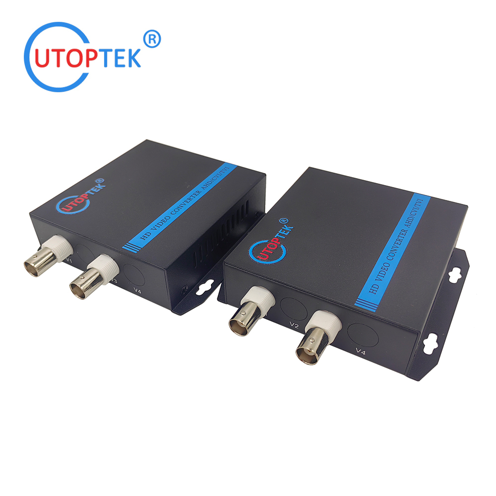 Factory OEM 2ch 1080P BNC video+1Rs485 over Fiber FC/SC 20km HD-CVI/AHD/TVI 1080P Coaxial Video over Fiber Converter