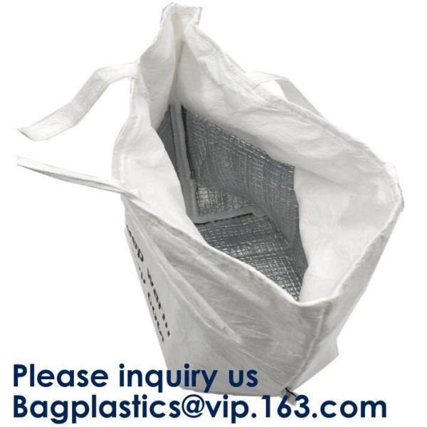 DuPont Paper Bags Shopping Bag,Custom LOGO Tyvek Washable Tearproof Paper Tote Shopping Bag, Bagease, Bagplastics, Pak