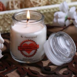 China Luxury Packaging Custom Glass Candle Holders Decorating Jam Jars For Tea Lights on sale