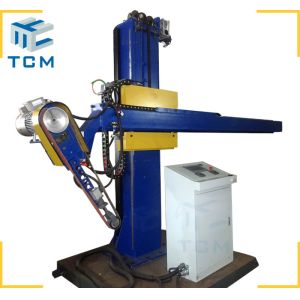 Steel Vessel Head Surface Grinding Equipment Industrial Automatic Polishing