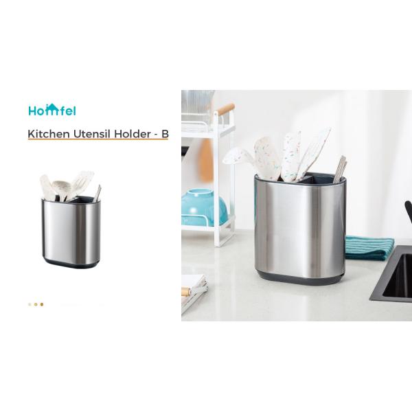 Stainless Steel Kitchen Sink Organiser Rack With Fluid Pump And Sponge Holder