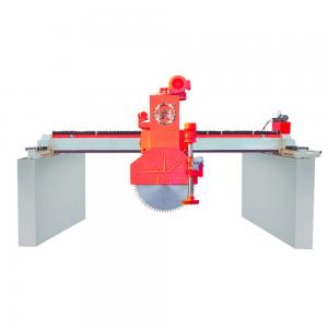 Quality Stone Block Cutter with Horizontal Plus Vertical Bridge Saw and PLC Control System wholesale