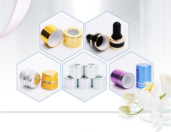 24mm 28mm Plastic Cosmetic Lotion Bottle Cap Full Color Transffering
