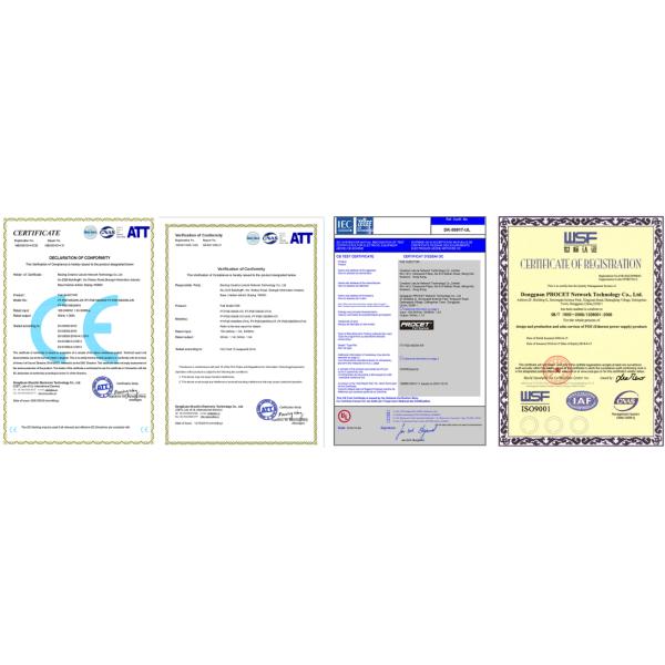 90V To 263V AC Input 1 Port 60W Fiber PoE Injector For Base Station