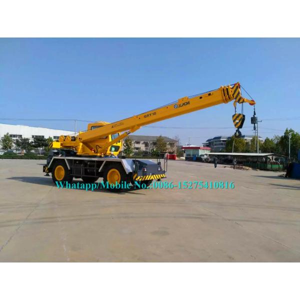 All Wheel Drive 4x4 XCMG Sany 10 Ton RT10 Mobile rough terrain crane telescopic Boom High Cost Effective