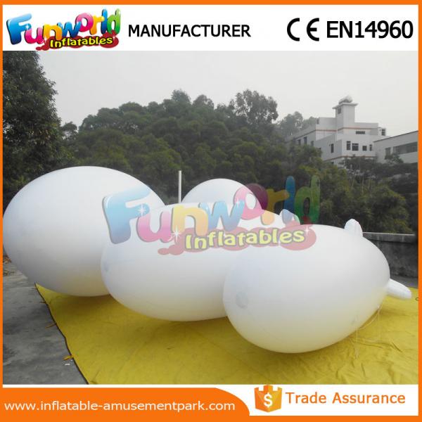 Cheap Giant White Or Customized Color Advertising Inflatables Helium Balloon Blimp Com1 Express for sale