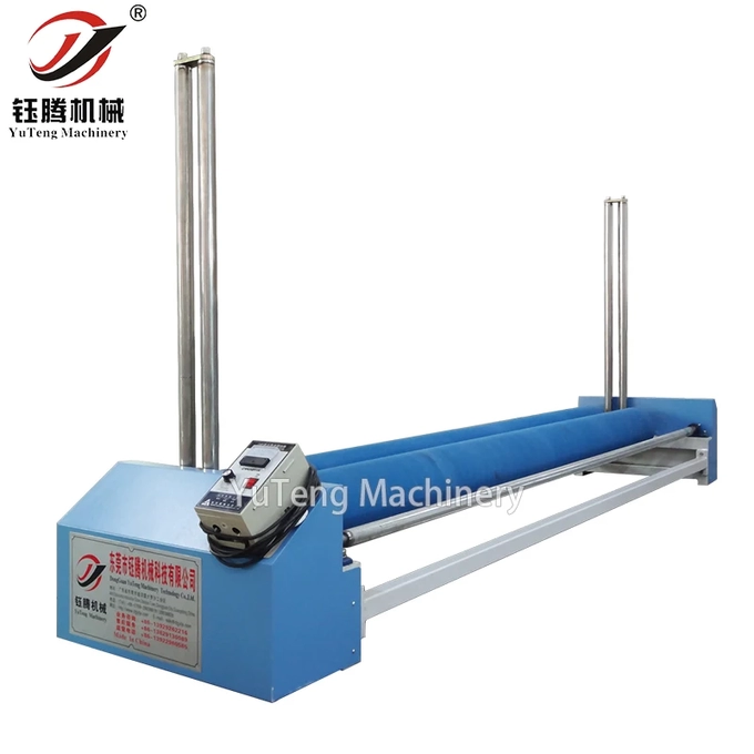 Computerized Fabric Fillet Cutting Machine with Ultrasonic Cutting Technology, High Precision Four Roller Structure, and 7 Inch Color Touch Screen PLC