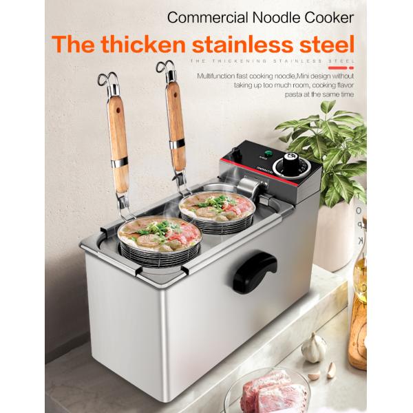 180*400*280mm Electric Pasta Cooker Commercial Noodle Cooker for Kitchen Equipment