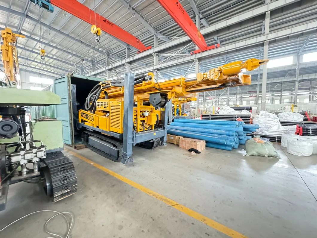 FSL 400 Top Hammer RC Drill Rig Full Hydraulic For 400m Drilling Depth