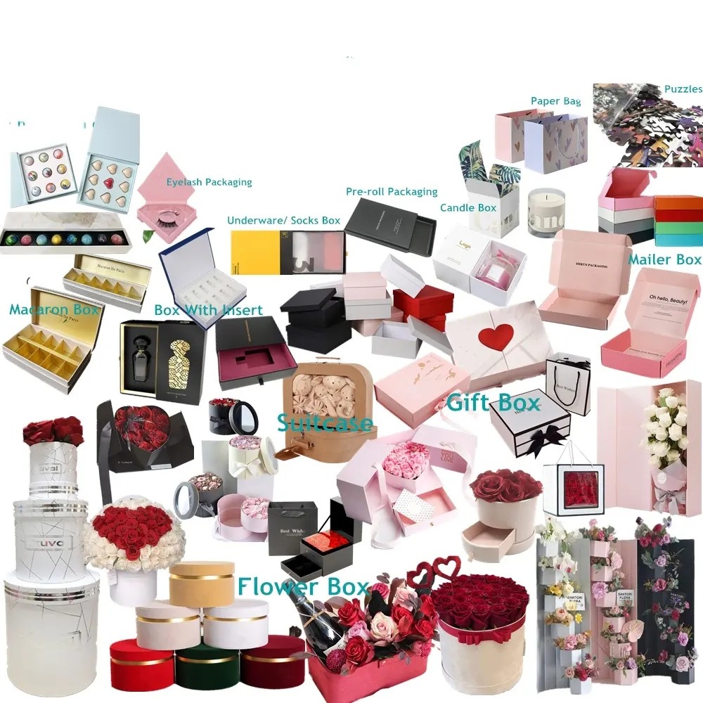 Factory Wholesale: Customizable Size & Color Drawer - Style Packaging Gift Boxes for Jewelry and Daily Necessities