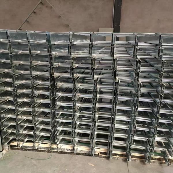 30-500mm Side Rail Hot Dip Galvanised Cable Tray Customizable Options Accessories Light Medium Heavy Duty