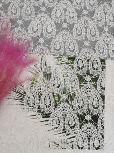 Quality Heart Pattern Embroidery Crochet Lace Fabric Chemical Wedding Dress Lace wholesale