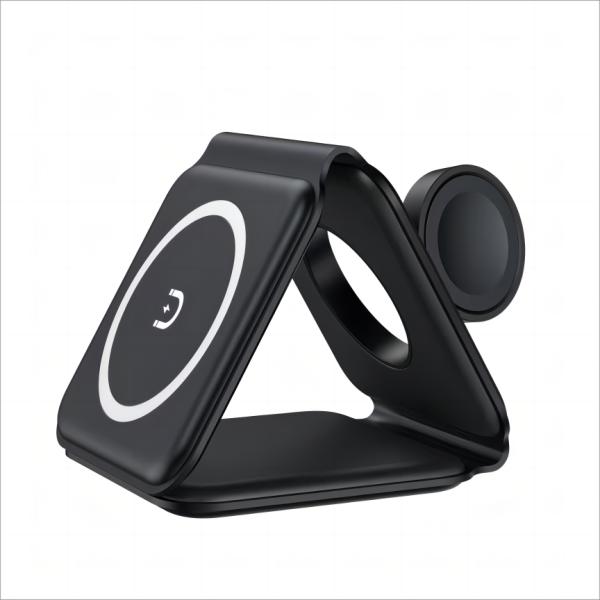 Fast Qi Magnetic Wireless Charger 15w 10w 7.5w 5w 2.5w For Phone Watch Earphone