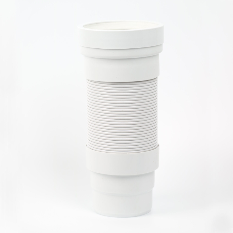 Bathroom Sewage Pipe, Drainage Pipe, Durable Connection Piece, PP Toilet Connection Pipe
