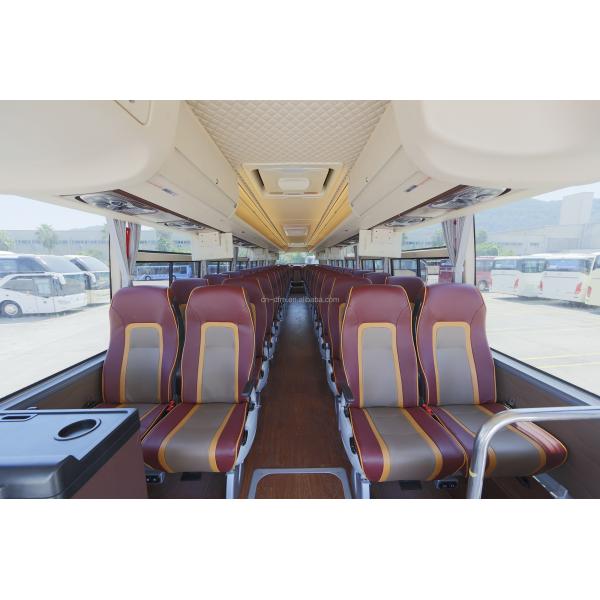 s Refurbished 57 Seats Coach Used Buses with 6 8L Engine Capacity and G.V.W of 15000kg