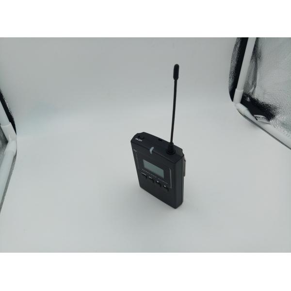 008B Bi - Directional Tour Guide System Black Wireless Tour Guide Systems For Museums