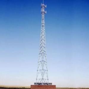 Quality 138kv HDG Telescopic Antenna Mast For Utility Service wholesale