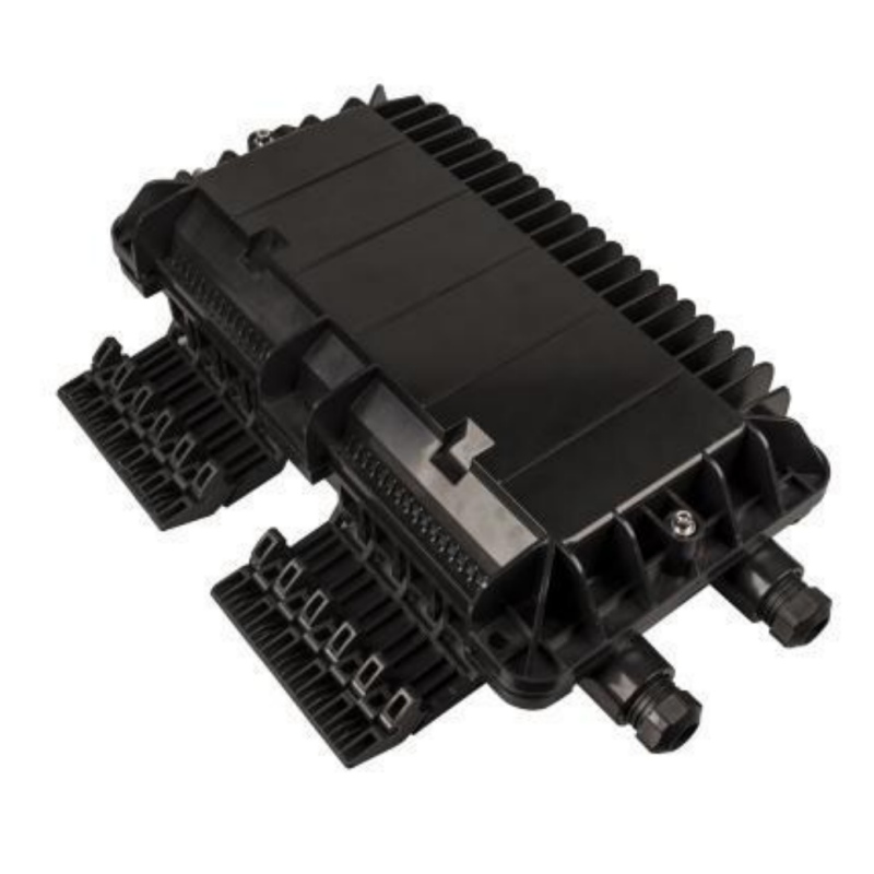12-48 Cores Outdoor Waterproof PP GF Silicon Rubber 2/3IN-2/3OUT Splice Box for FTTX