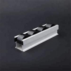 Quality Industrial T Slot Aluminum Extrusion Roller Track Sliding Flow Rack For Storage System wholesale