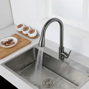 China SONSILL Stainless Steel Kitchen Faucet with Lever Handle Modern Style on sale