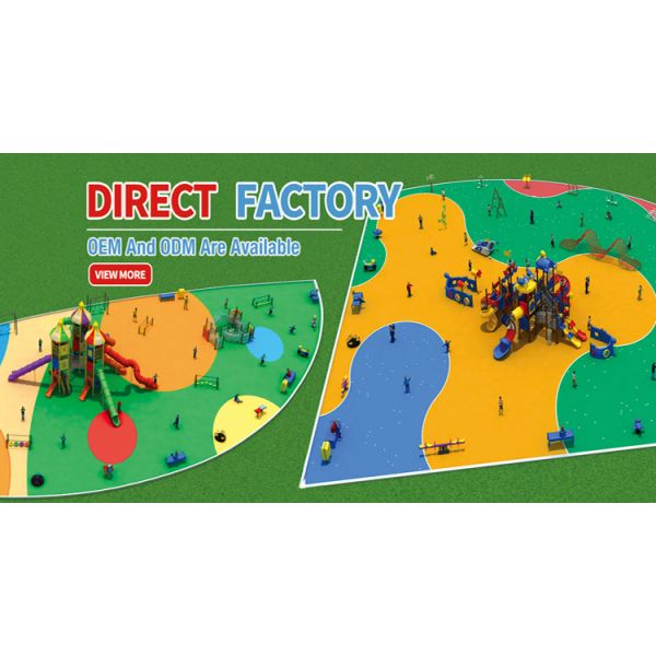 Plastic Playground Outdoor Play Equipment Amusement Park Garden Play Toys Good Quality Children Slide Sets fro Sale