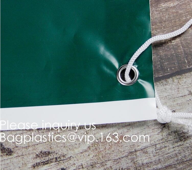 Full Printed Promotional Eco Friendly Sport Recycled Plastic Custom Drawstring Bag Gift Drawstring Pouch Bags With Logo