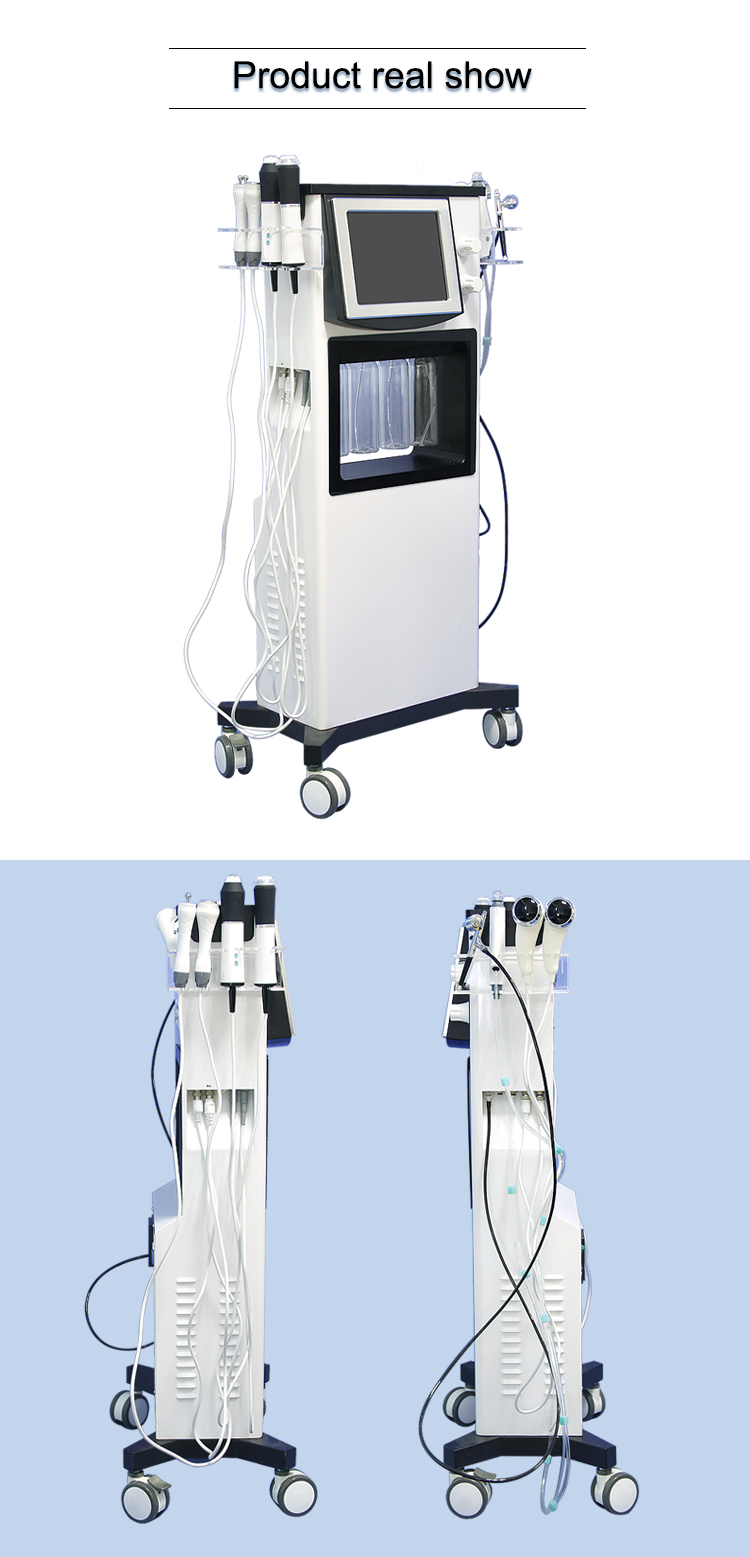8 in 1 multifunctional water peel microdermabrasion facial machine for acne treatment