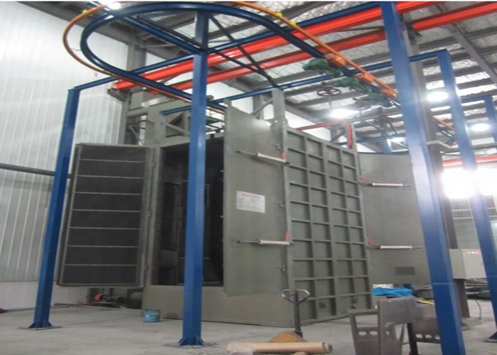 Quality Dustless Steel Shot Blasting Equipment Tank Surface Polishing ISO9001 wholesale