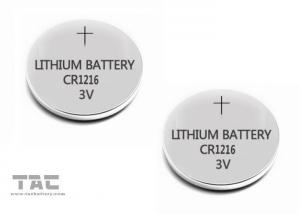 Quality High energy  Primary Lithium Coin Cell Battery CR1216A 3.0V / 25mA for Clock wholesale