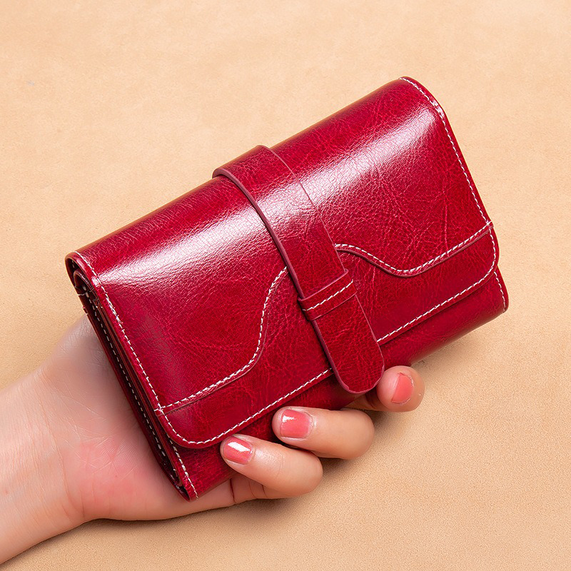Mini Wallets Short Tassel Fashion Purse for Women Nylon Lining Material and Sample