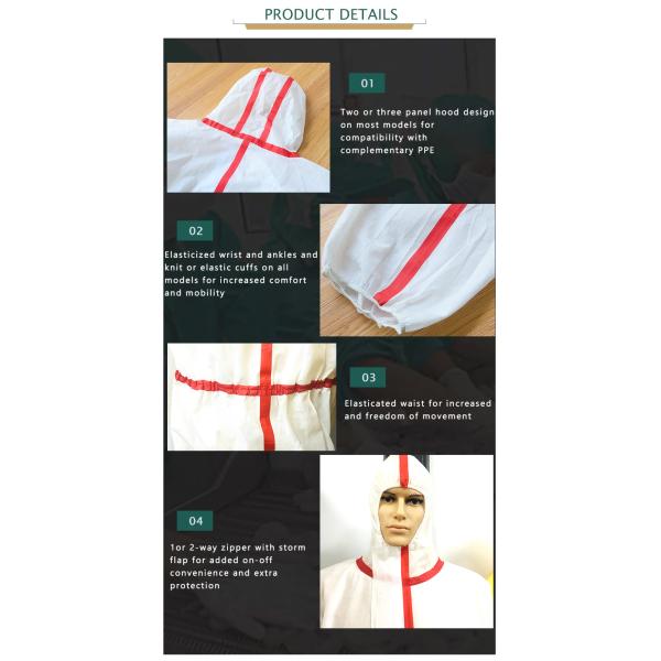 CE Asbestos Removal Disposable Work Wear