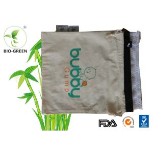 Black Anti Resistant Waterproof Wet Bag Single Drawstring / Zipper Available