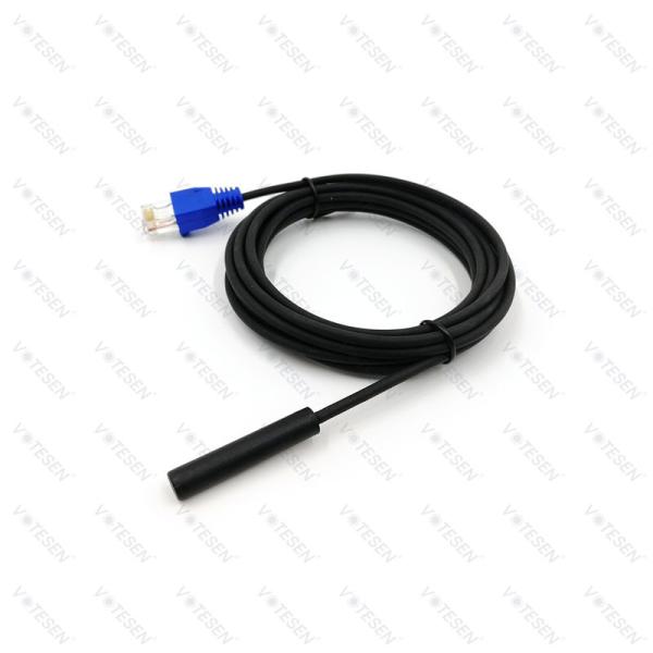 Cheap TPE Injection Over Molded PT100 Temperature Sensor Waterproof IP68 for sale